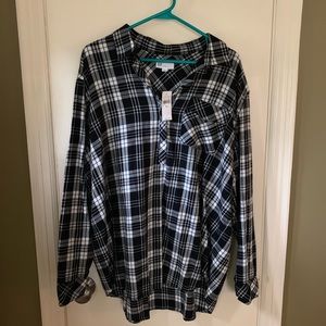 GAP Flannel Pullover